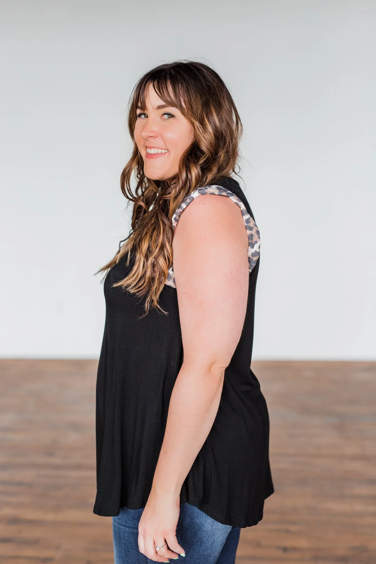 Chase That Feeling Ruffle Sleeve Top- Black - Image 14