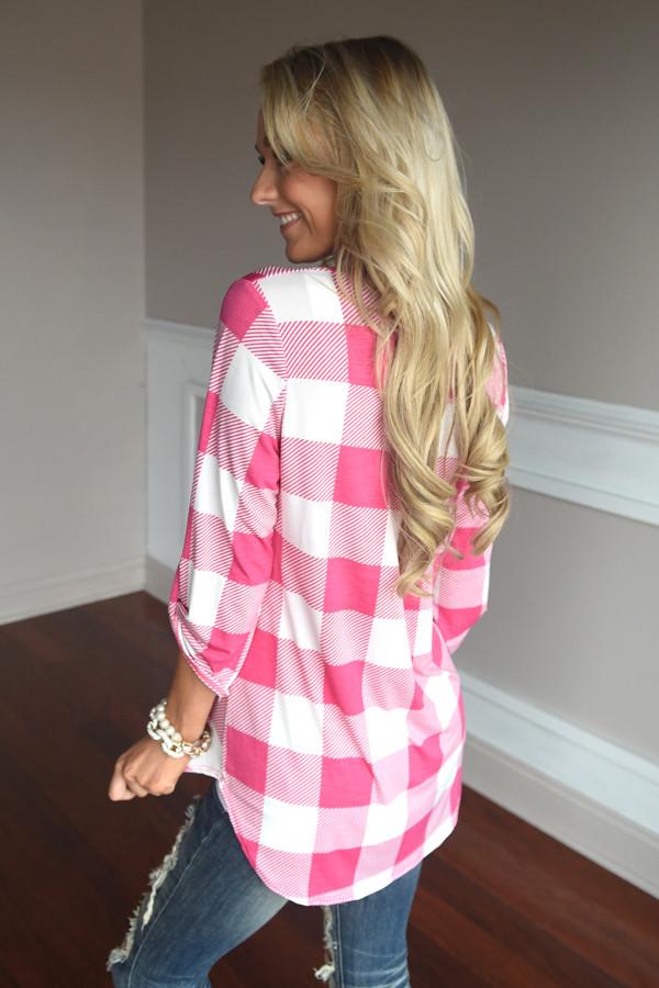 Checkmate Top ~ Pink - Image 6
