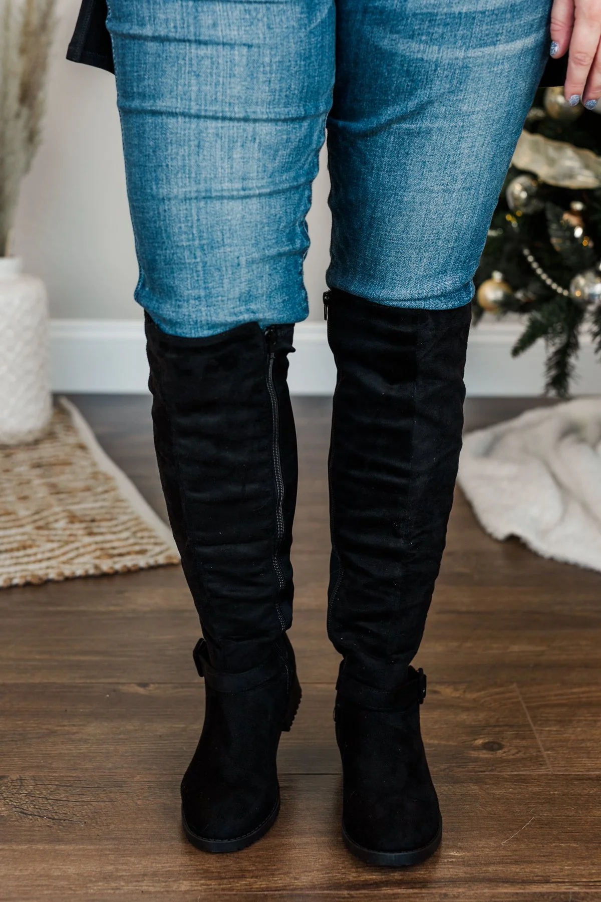 Chinese Laundry Fraya Boots- Black Suede - Image 5