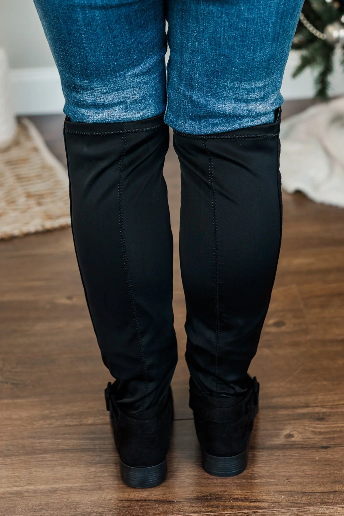 Chinese Laundry Fraya Boots- Black Suede - Image 6