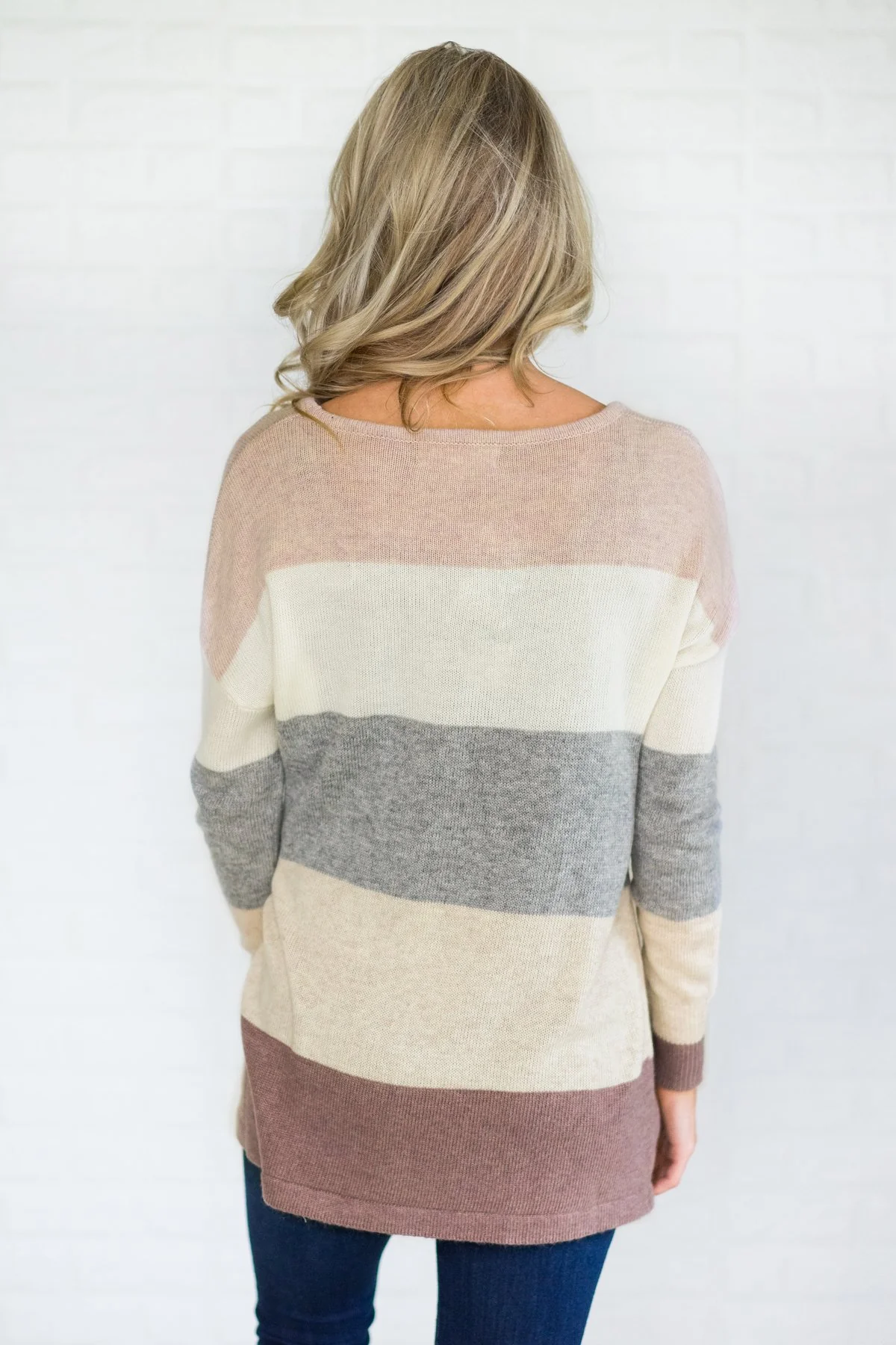 Colorblock Sweater Spring Fling - Image 5