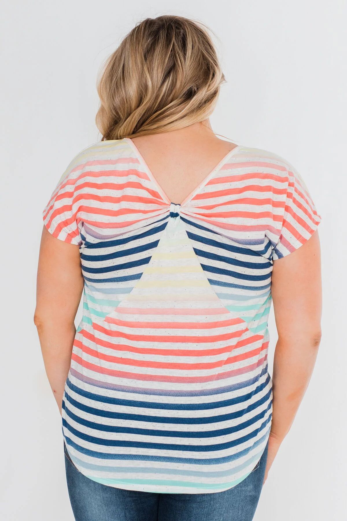 Colorful Cutie Striped Top- Multi - Image 6