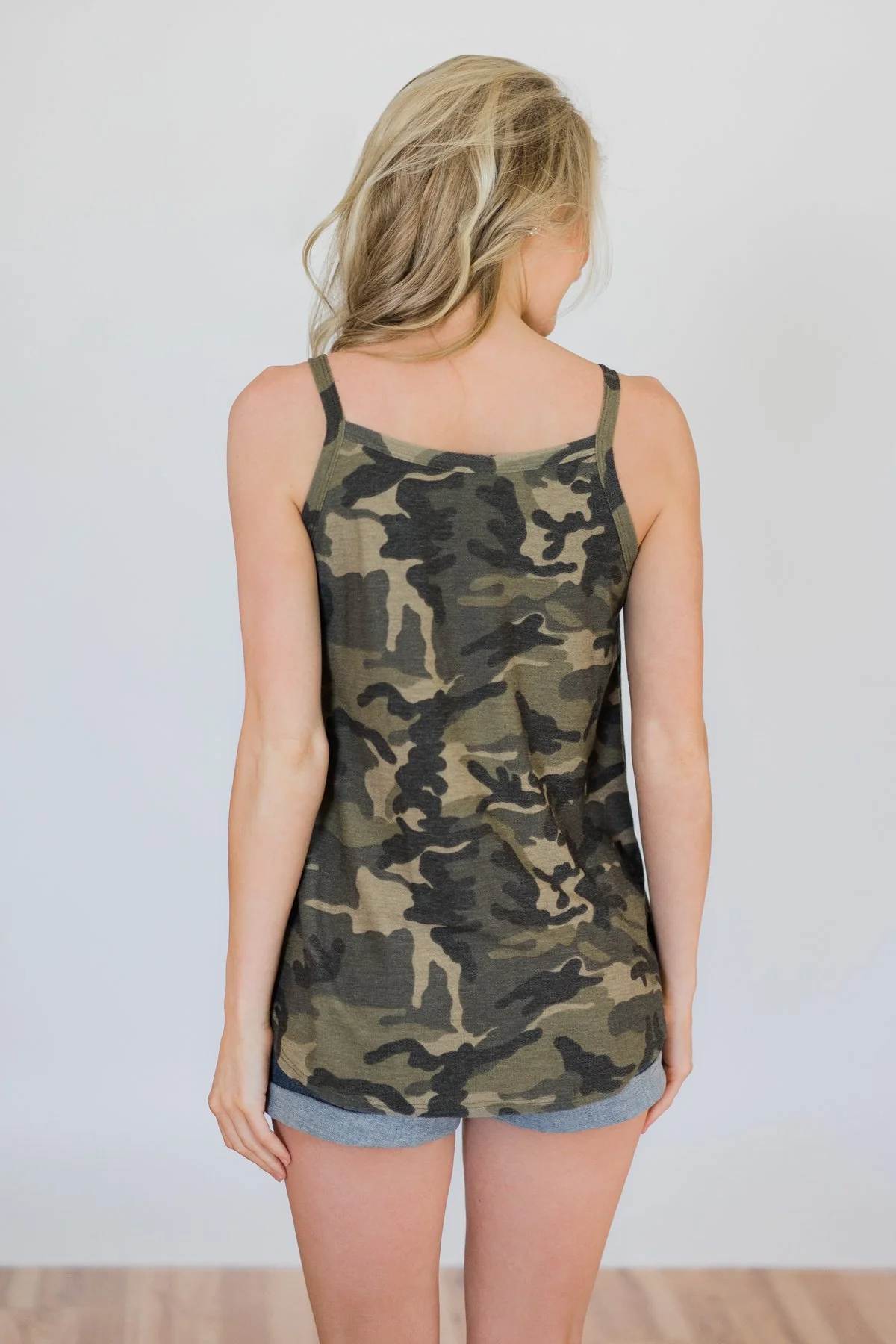 Come My Way Camo Tank Top - Image 9