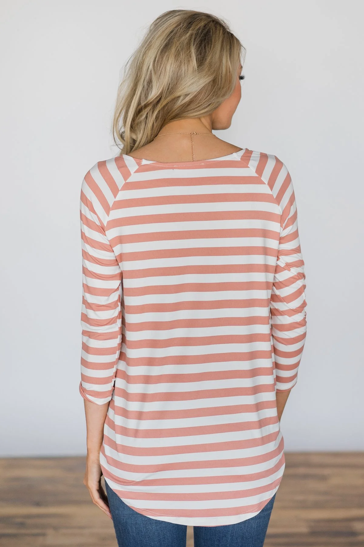 Comes Naturally Striped Top - Image 6