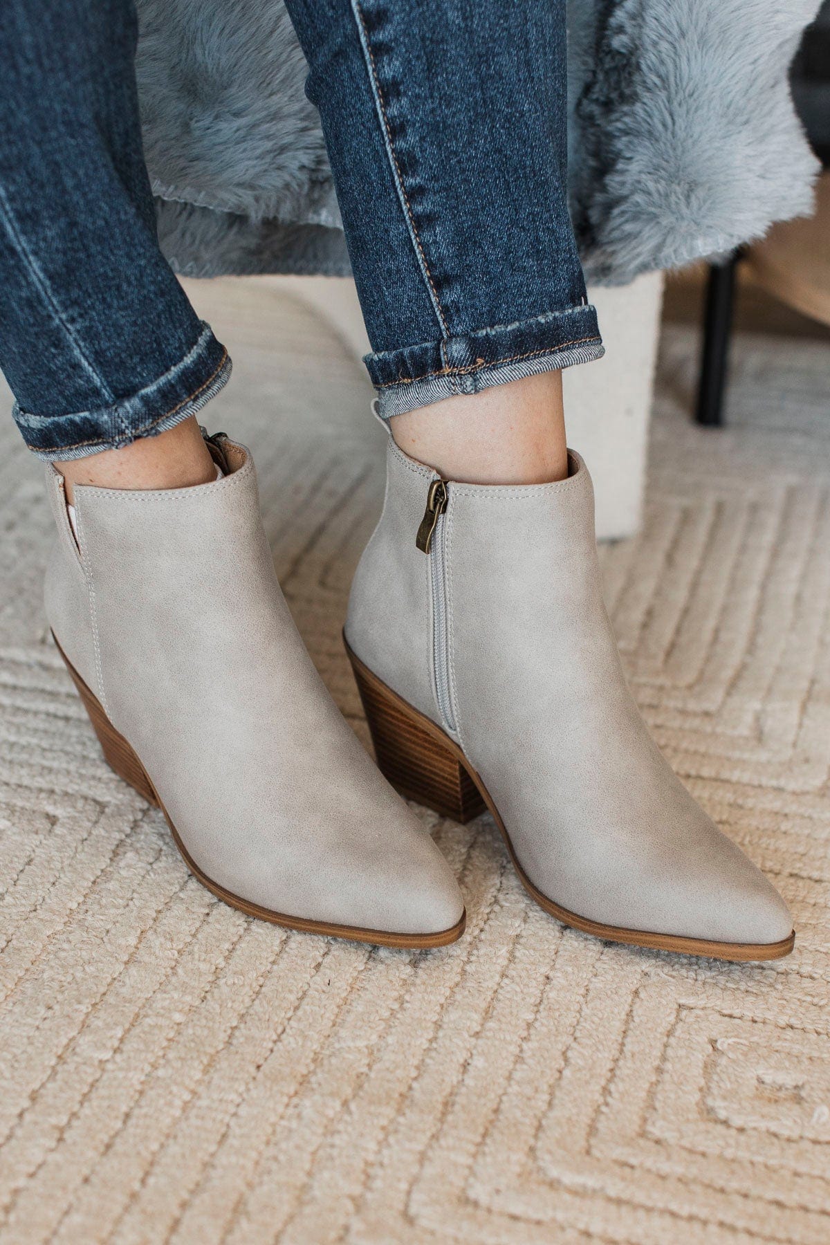 Corky's Gimme Sugar Booties- Light Grey - Image 2