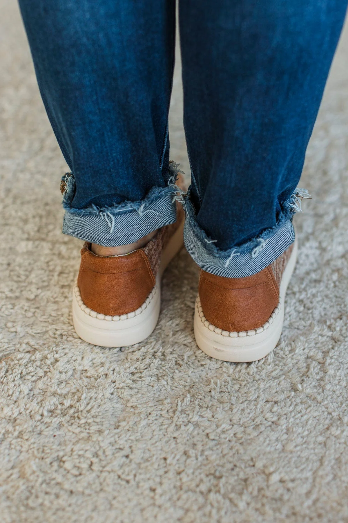 Corky's Kayak 2 Sneakers- Tan Tweed - Image 4