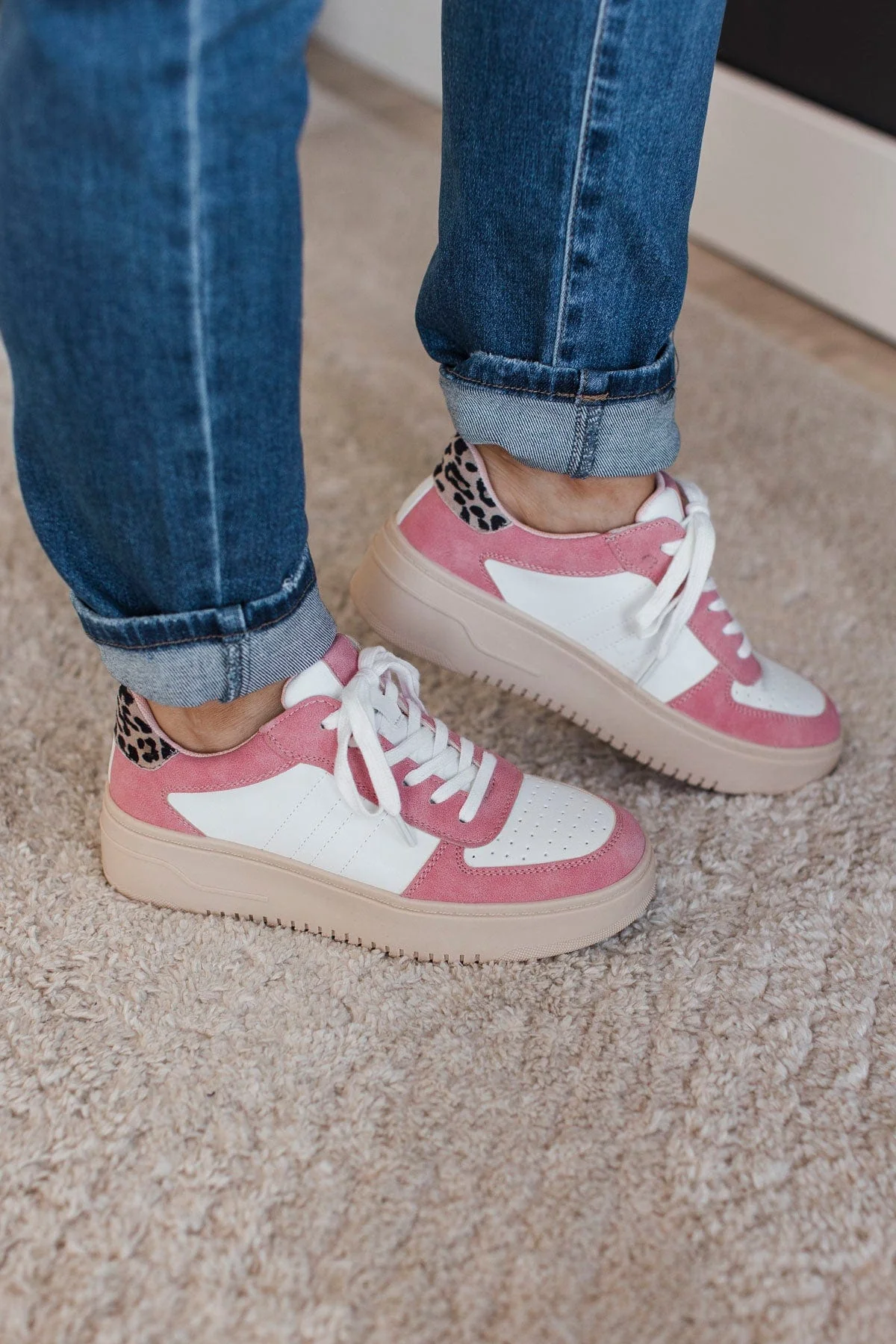 Corky's Pregame Sneakers- Pink - Image 2