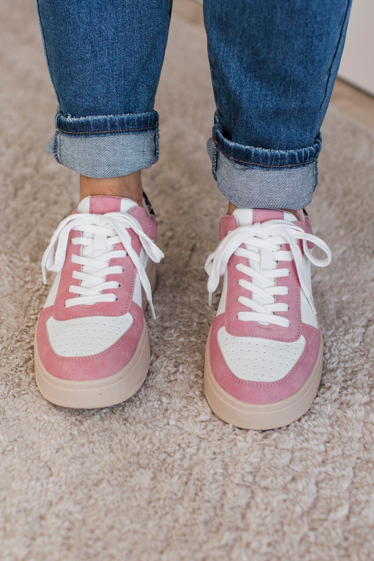 Corky's Pregame Sneakers- Pink - Image 4
