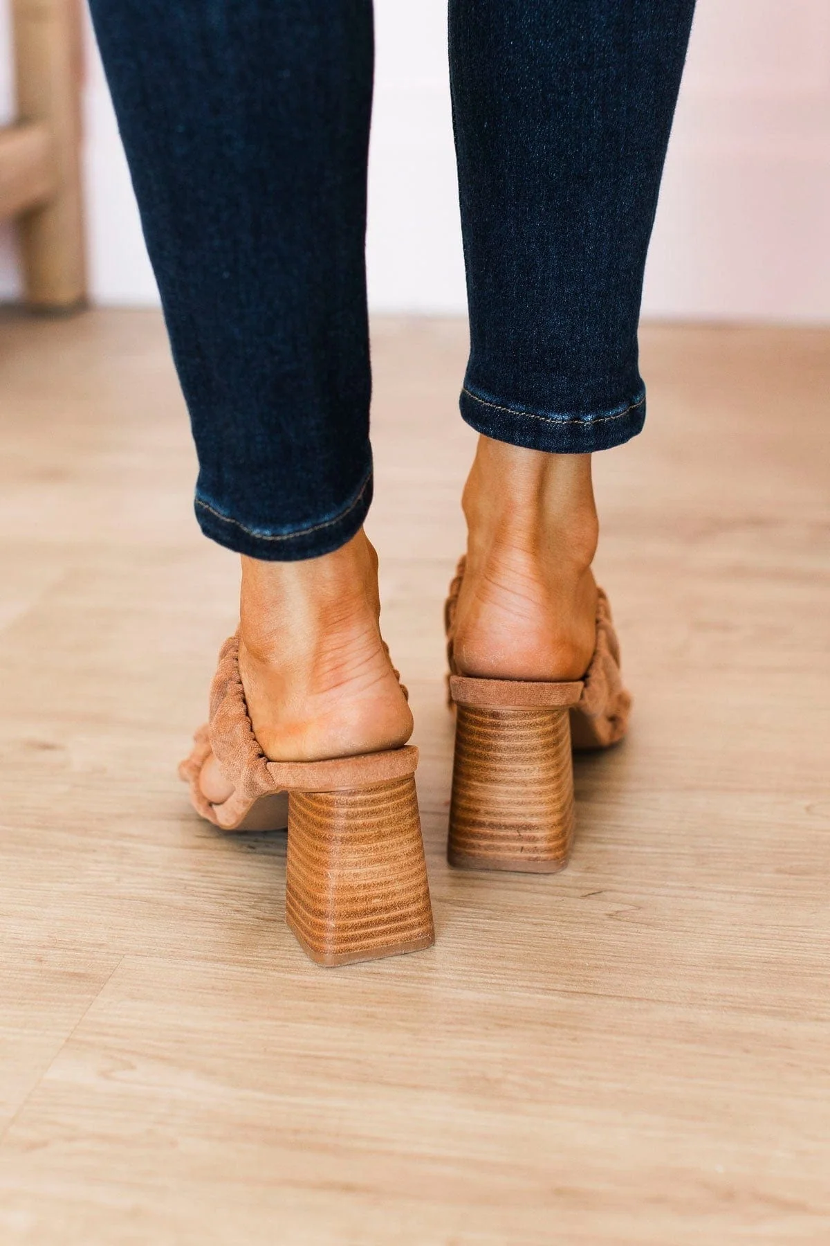 Corky's Tropic Like It's Hot Heels- Camel Suede - Image 3