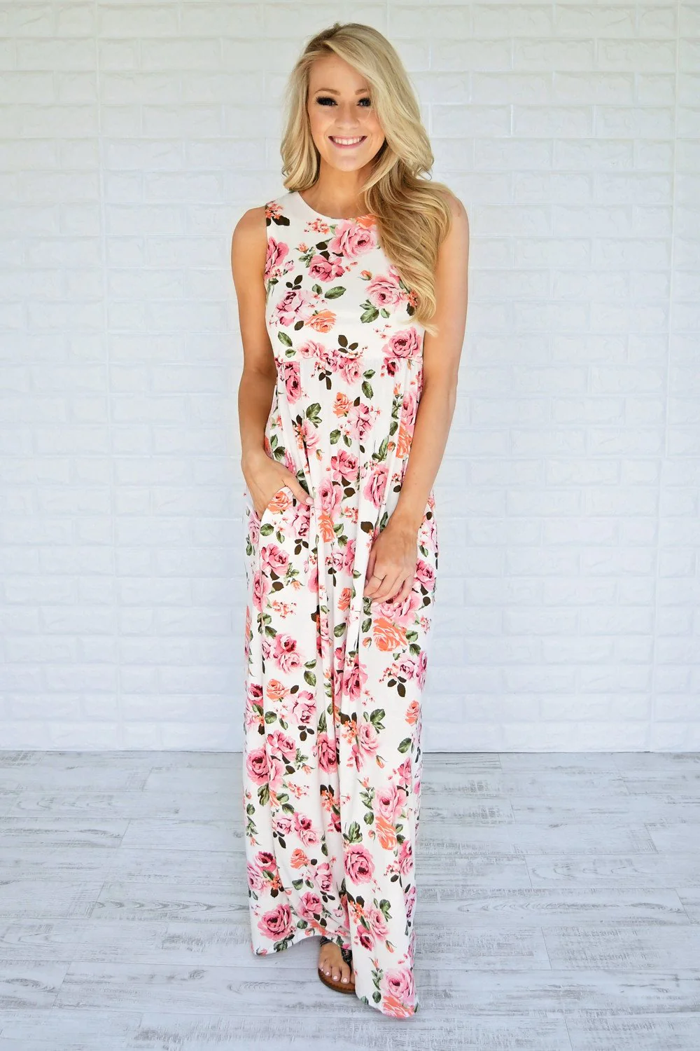 Courting Roses Maxi Dress - Image 2