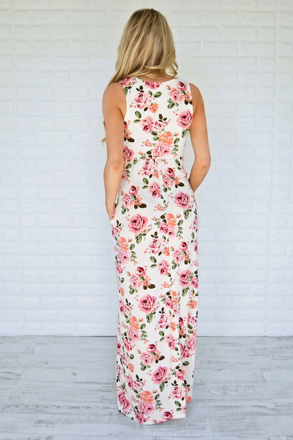 Courting Roses Maxi Dress - Image 6
