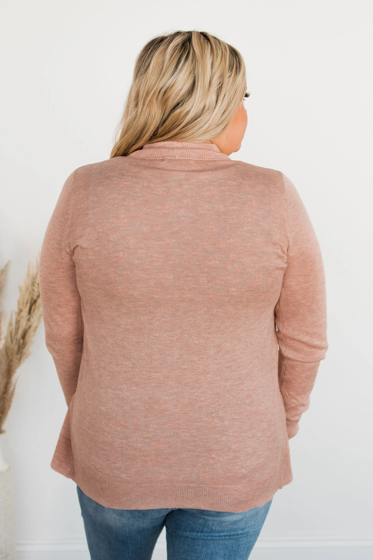 Dance Under The Stars Lightweight Cardigan- Blush - Image 8