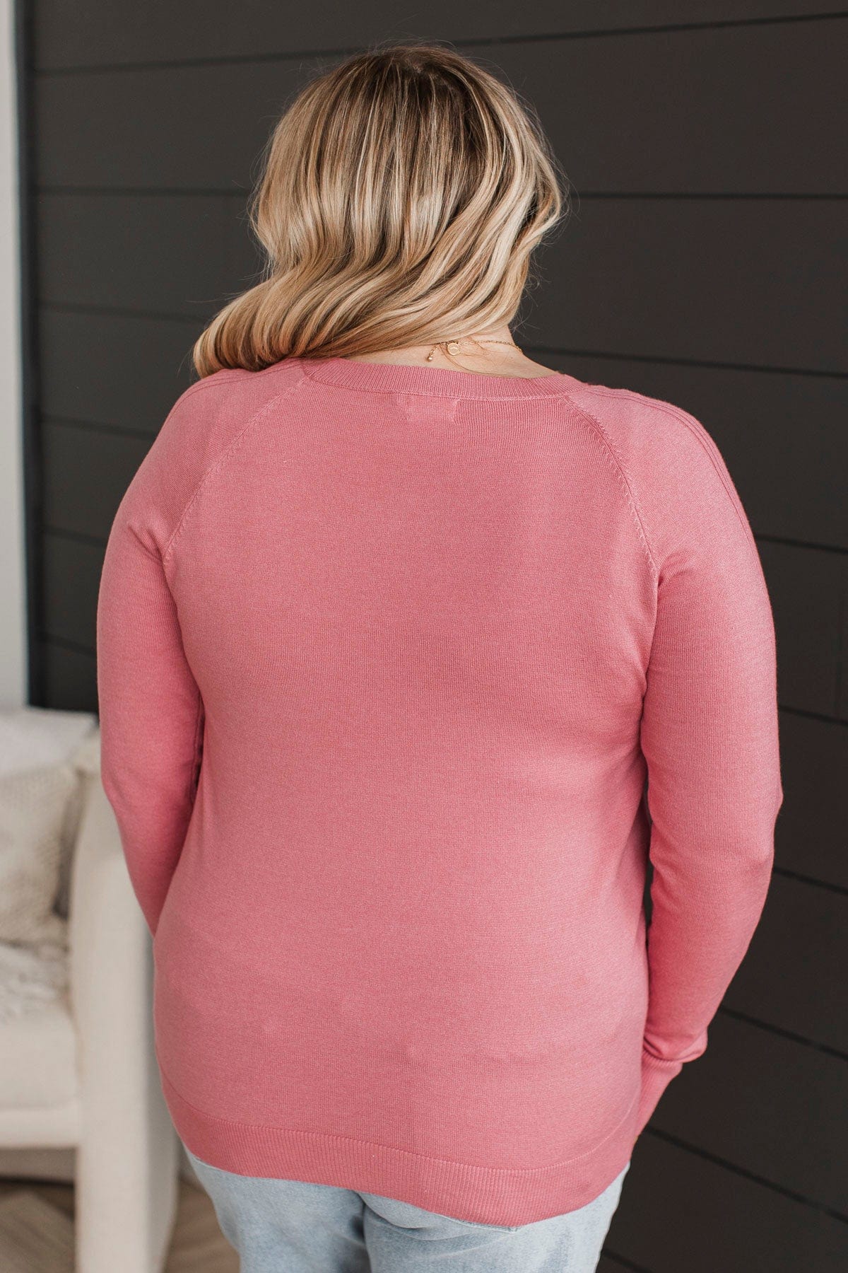Darling Of Mine Knit Sweater- Rose - Image 7