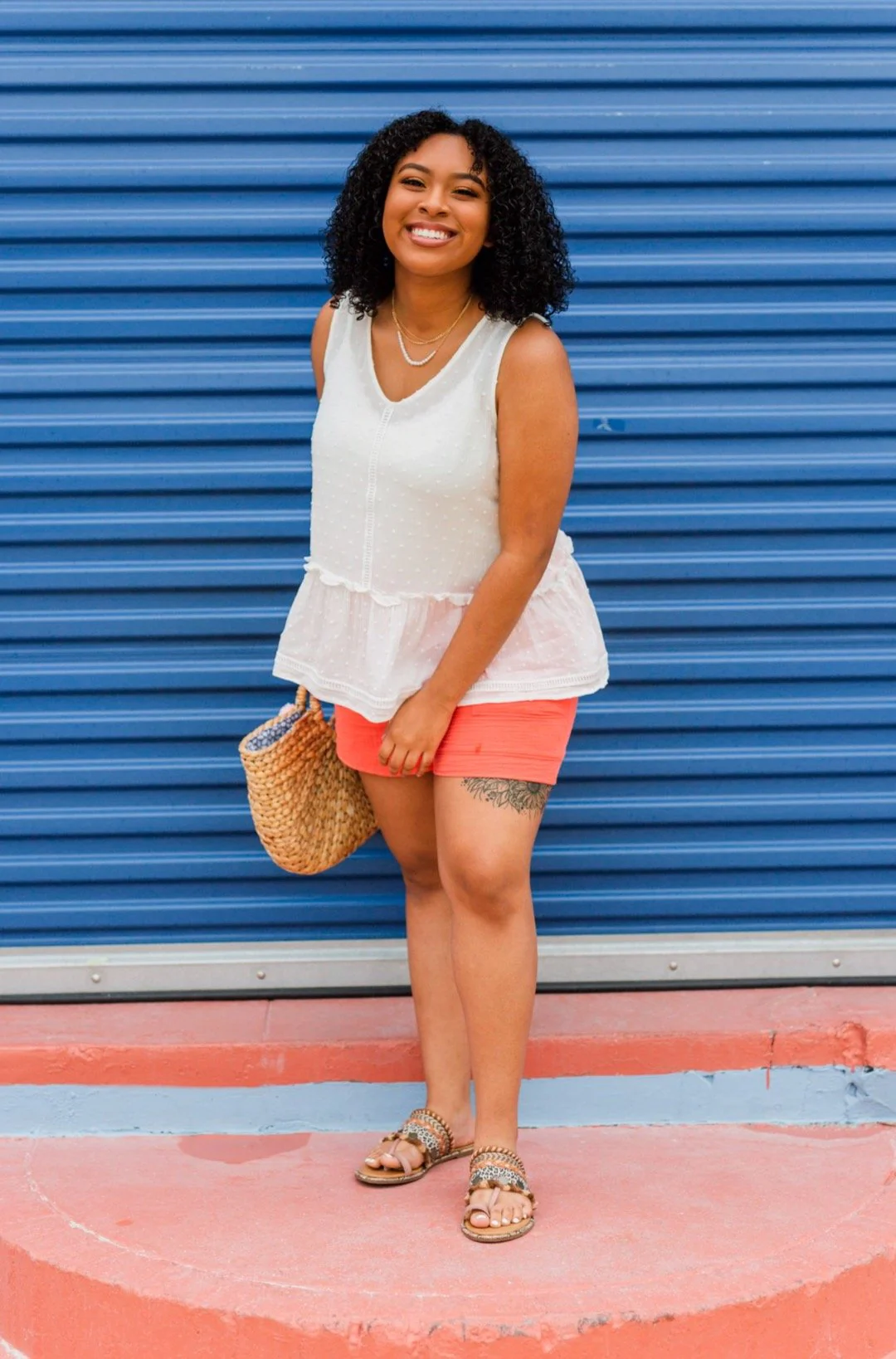 Days Spent Together Sleeveless Blouse- Ivory - Image 4