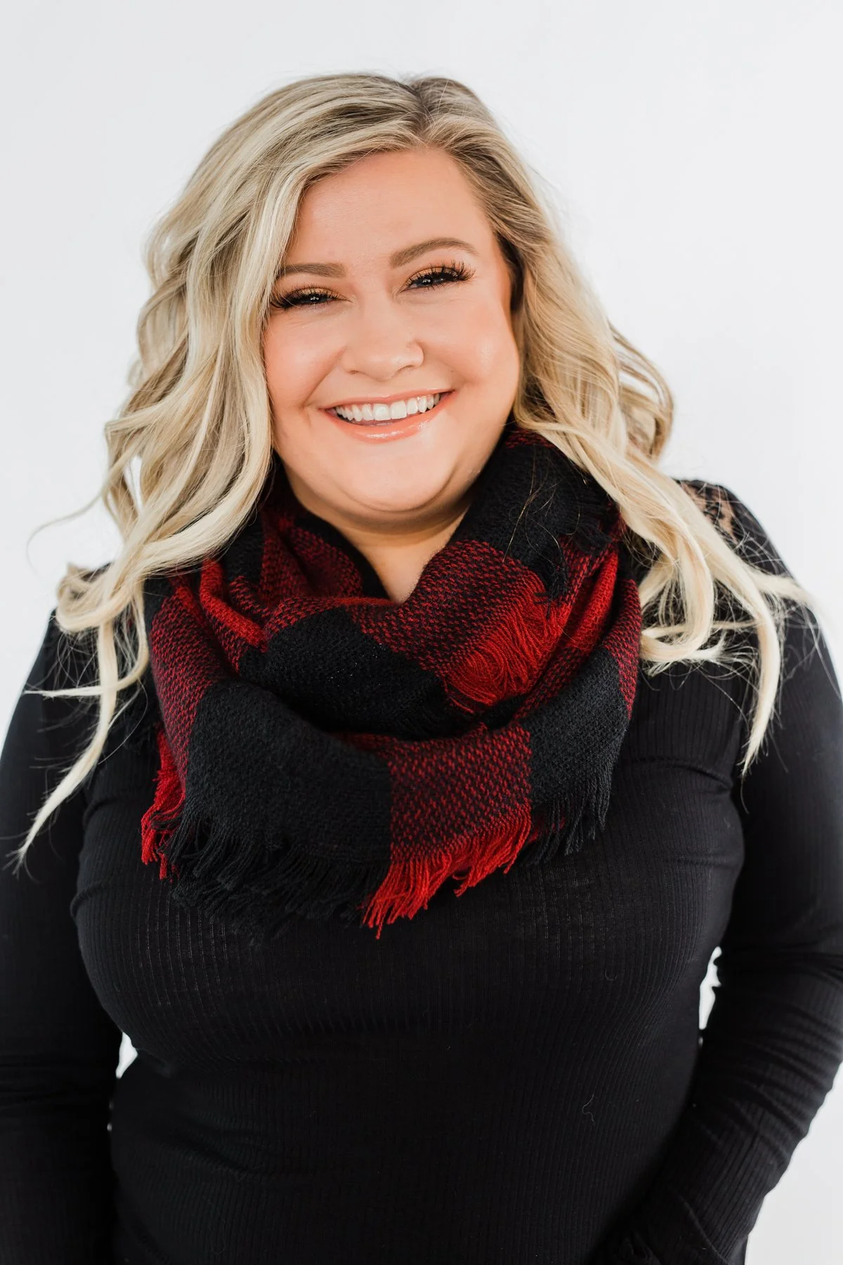 Infinity Scarf- Buffalo Plaid - Image 3