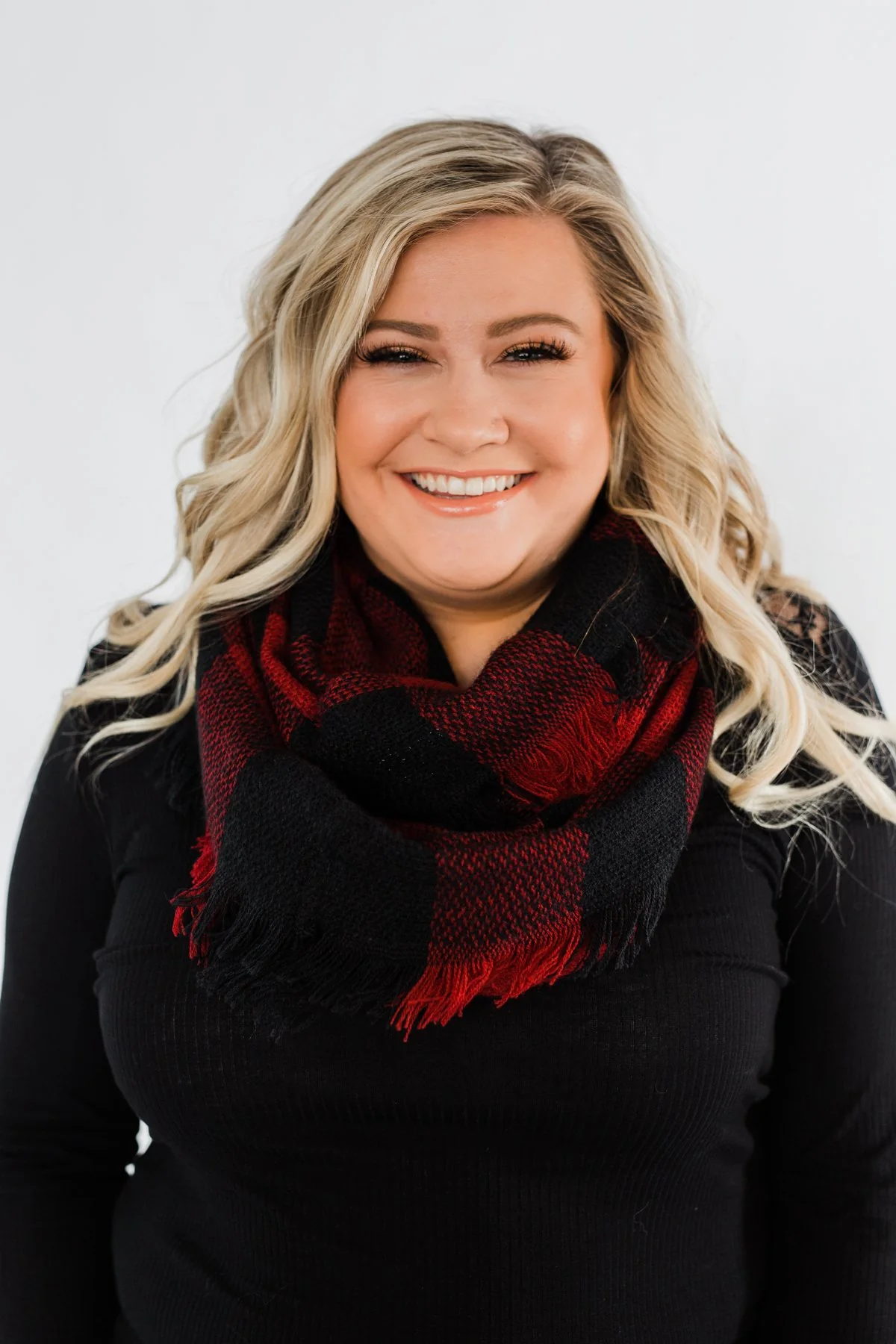 Infinity Scarf- Buffalo Plaid - Image 4