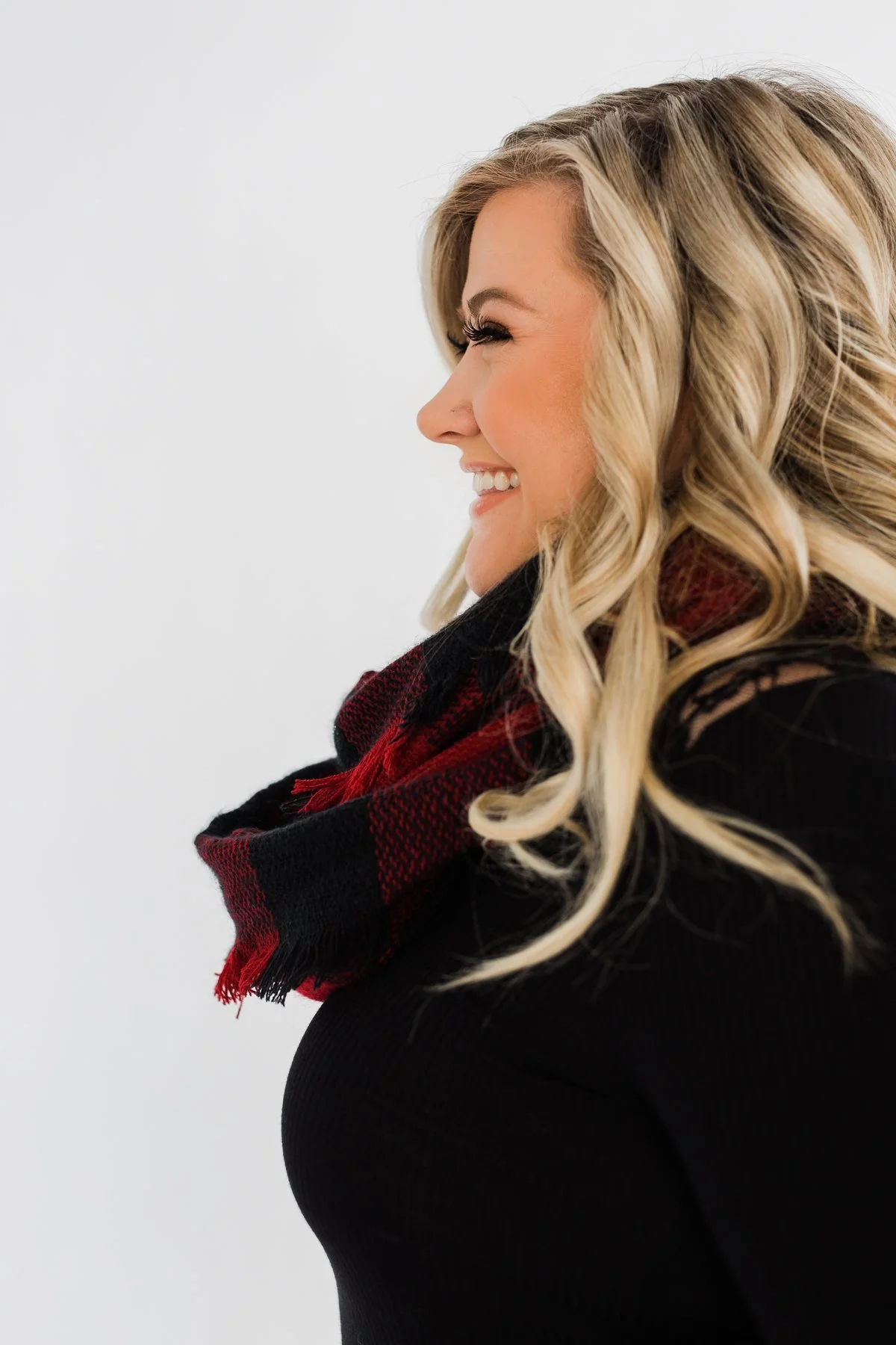 Infinity Scarf- Buffalo Plaid - Image 5