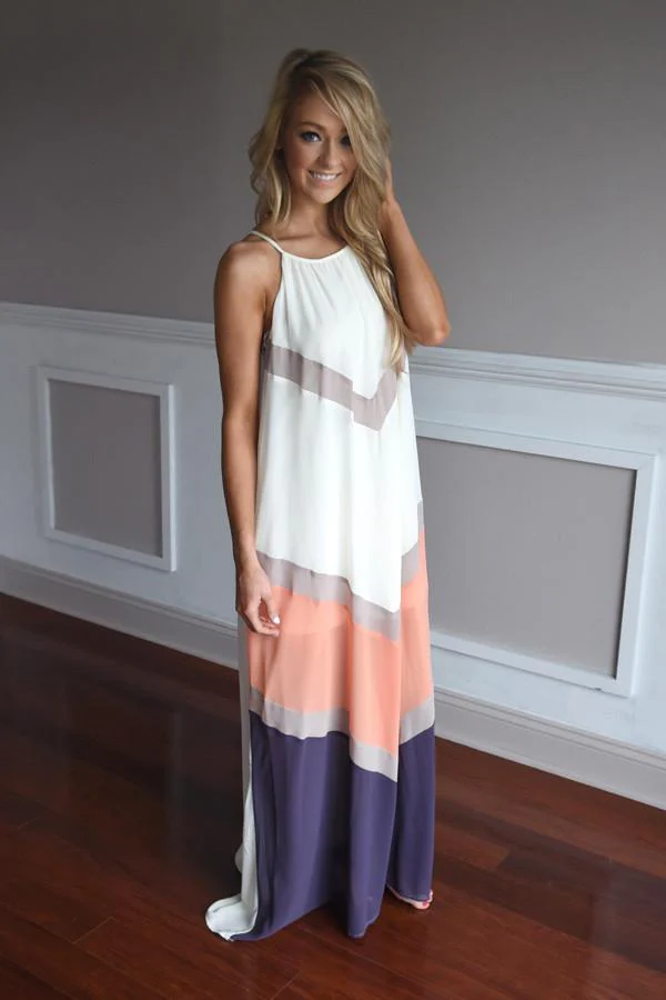 Deja Vu Maxi Dress ~ Plum