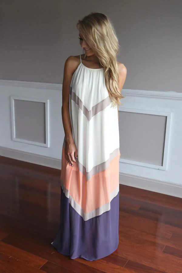 Deja Vu Maxi Dress ~ Plum - Image 4