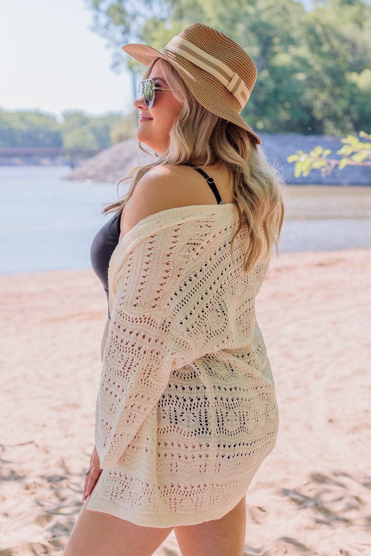 Depths Of Kindness Knit Cardigan- Cream - Image 12