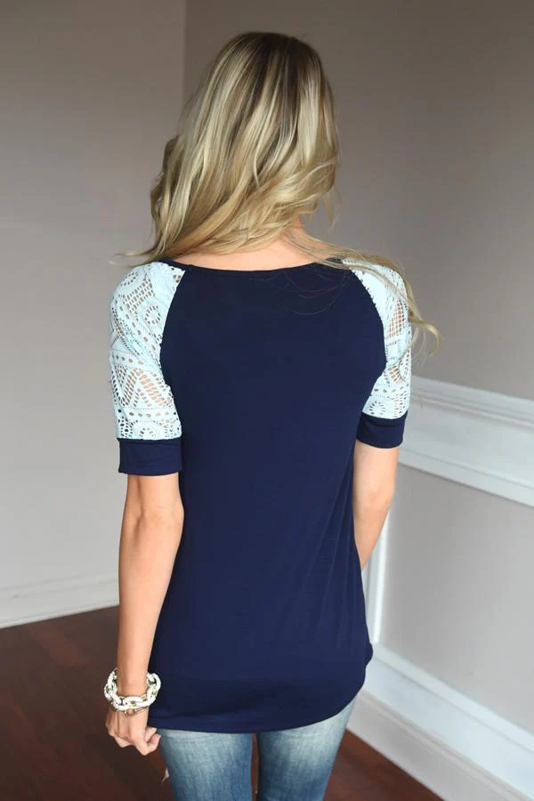 Don't Look Back ~ Navy - Image 5