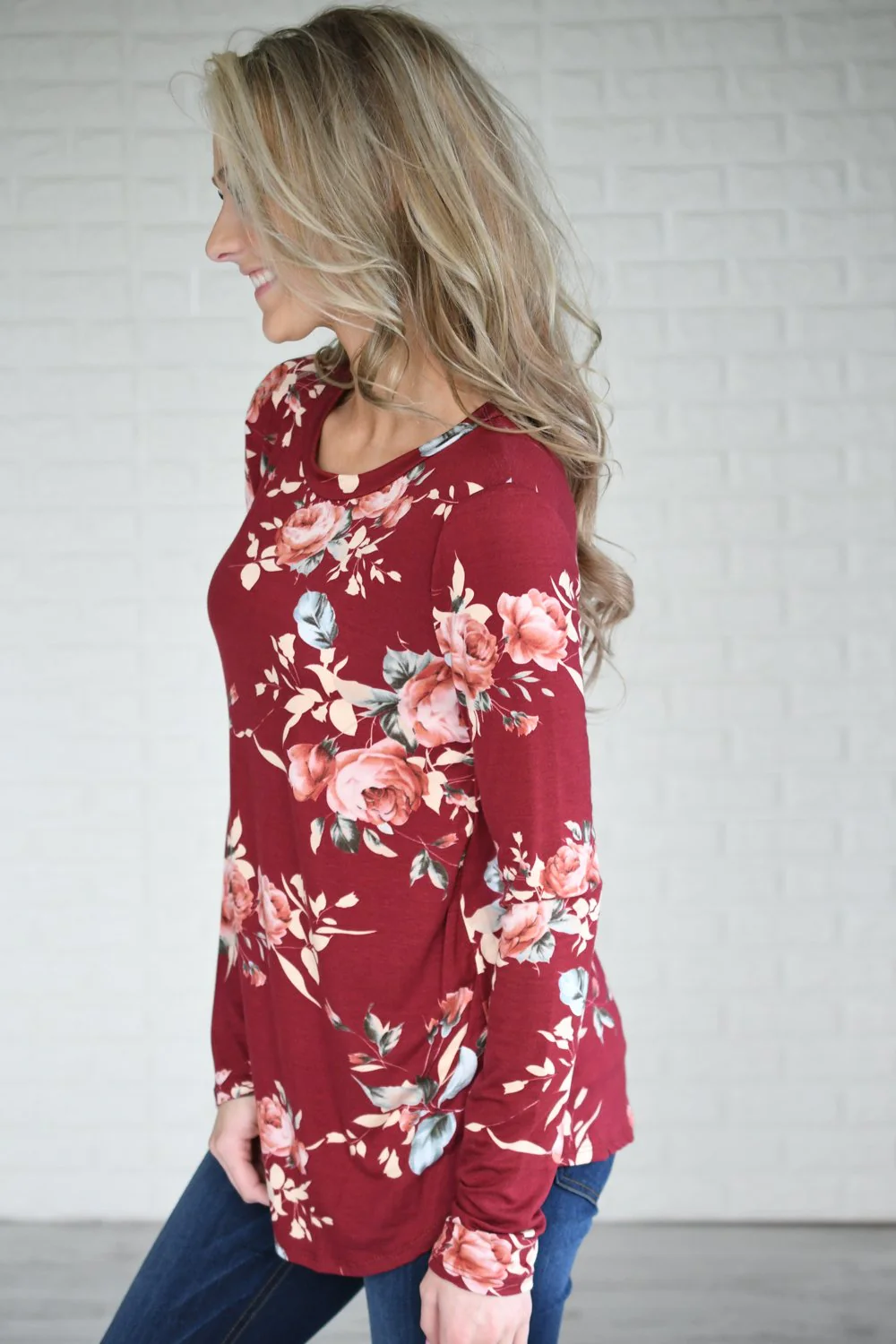 Don't You Remember Floral Top - Image 5