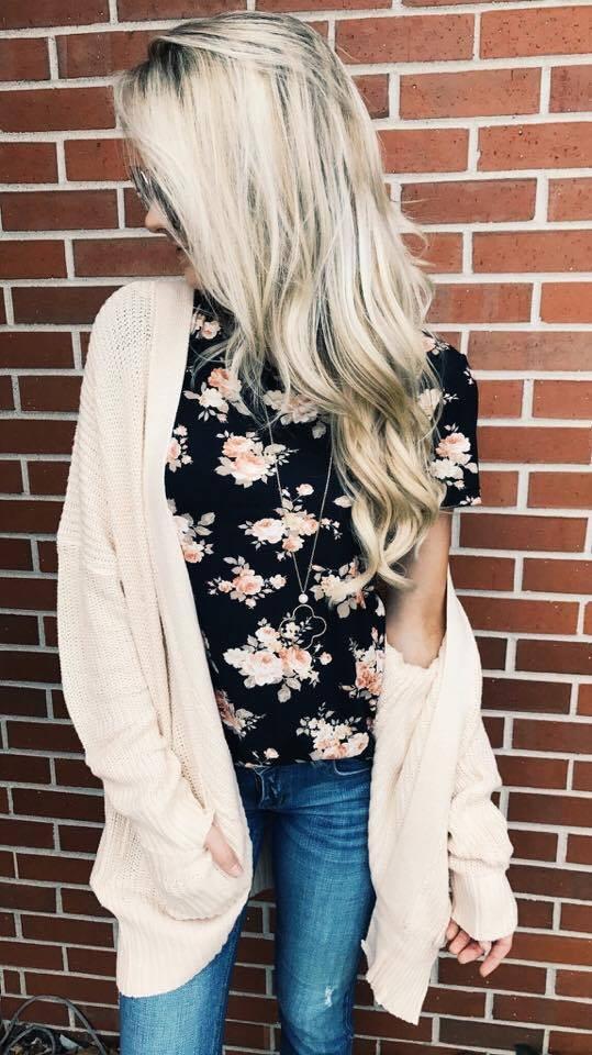Draped in Love Cardigan ~ Cream - Image 2