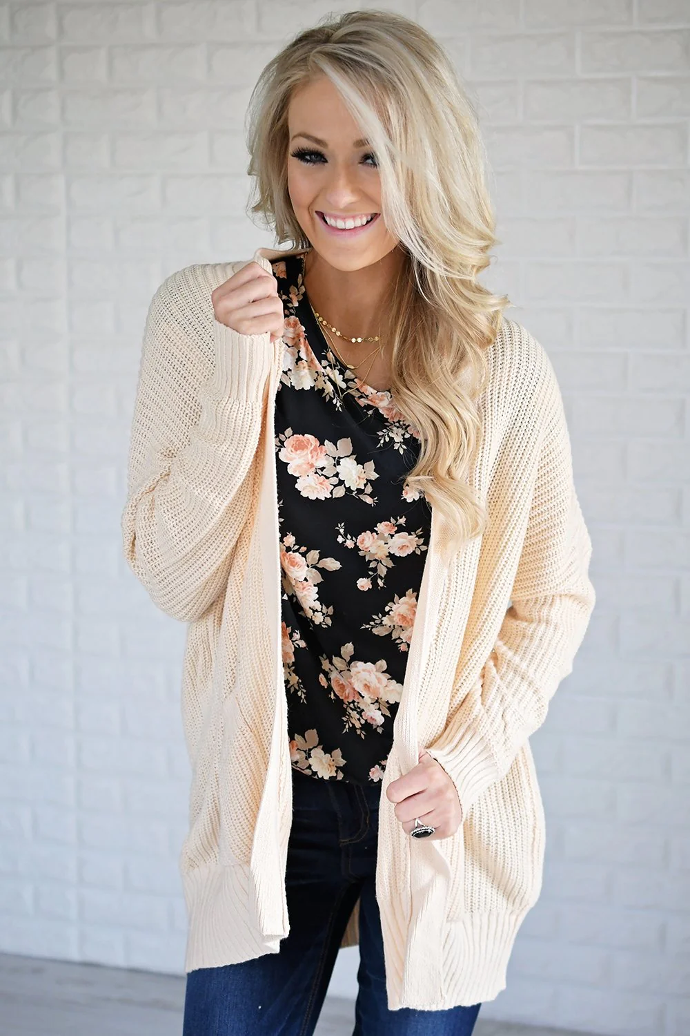 Draped in Love Cardigan ~ Cream - Image 4