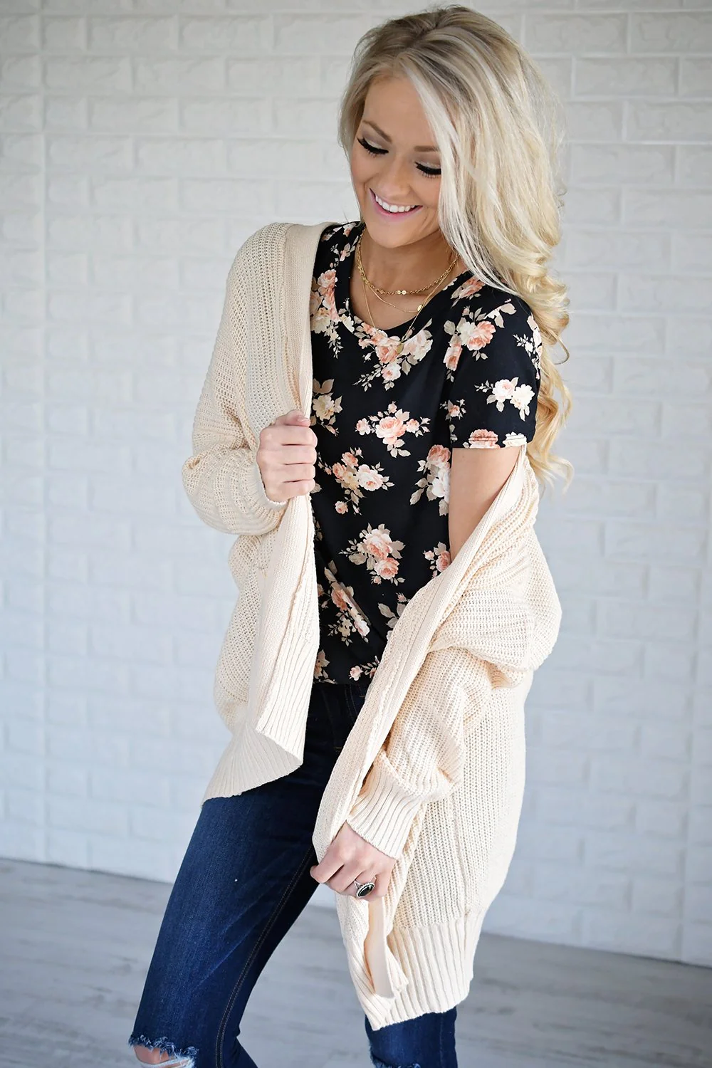 Draped in Love Cardigan ~ Cream - Image 5