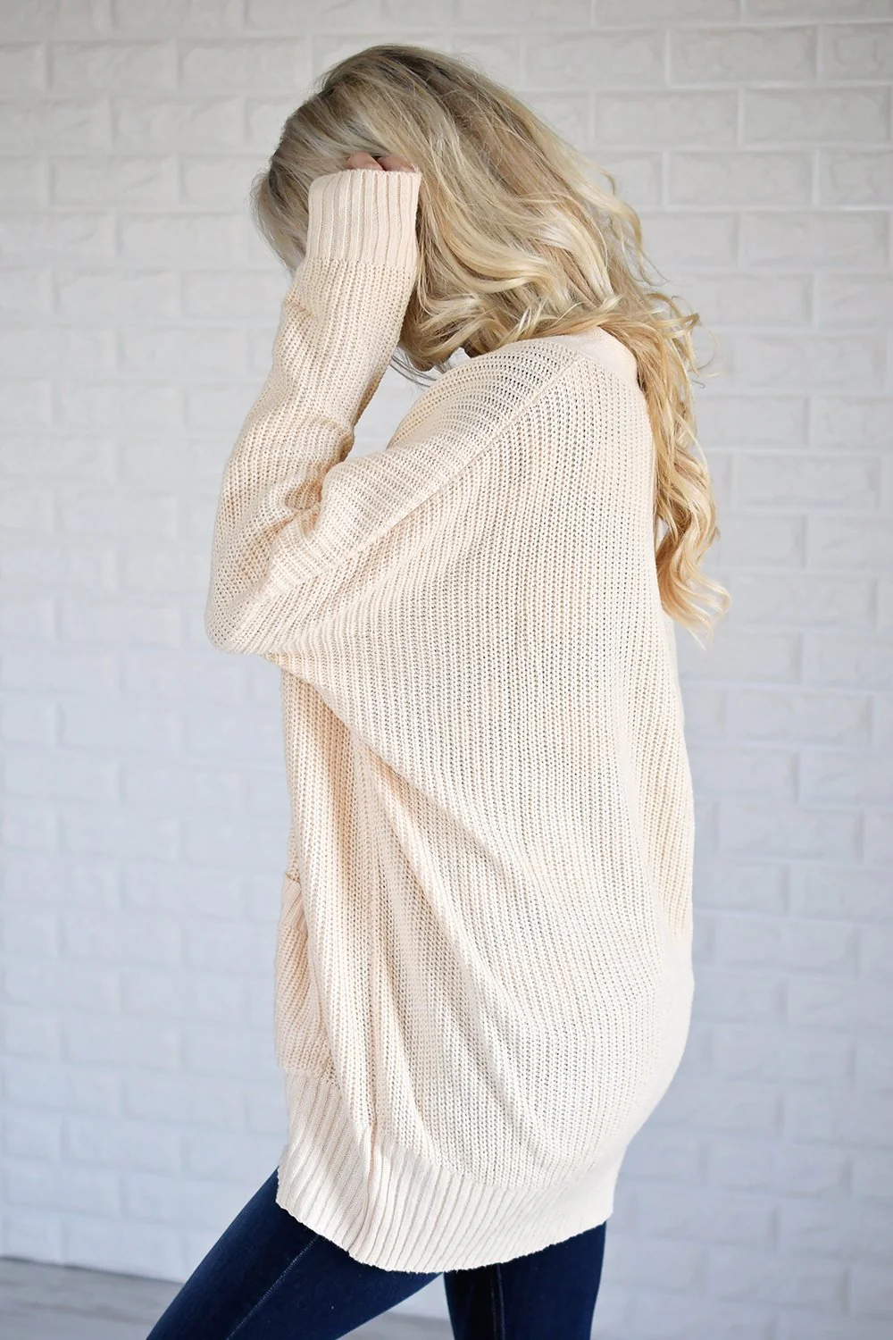 Draped in Love Cardigan ~ Cream - Image 6