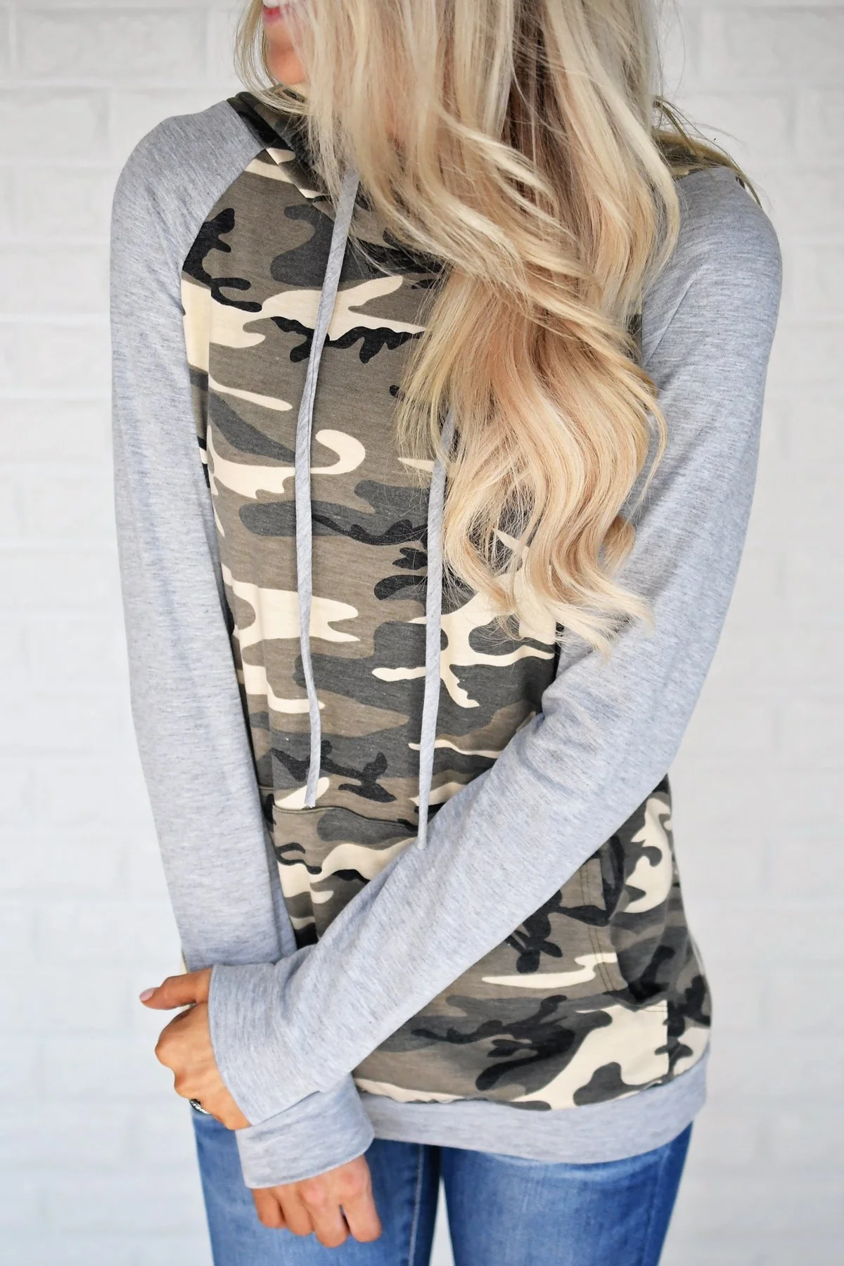 Dreams of You Camo Hoodie - Image 3