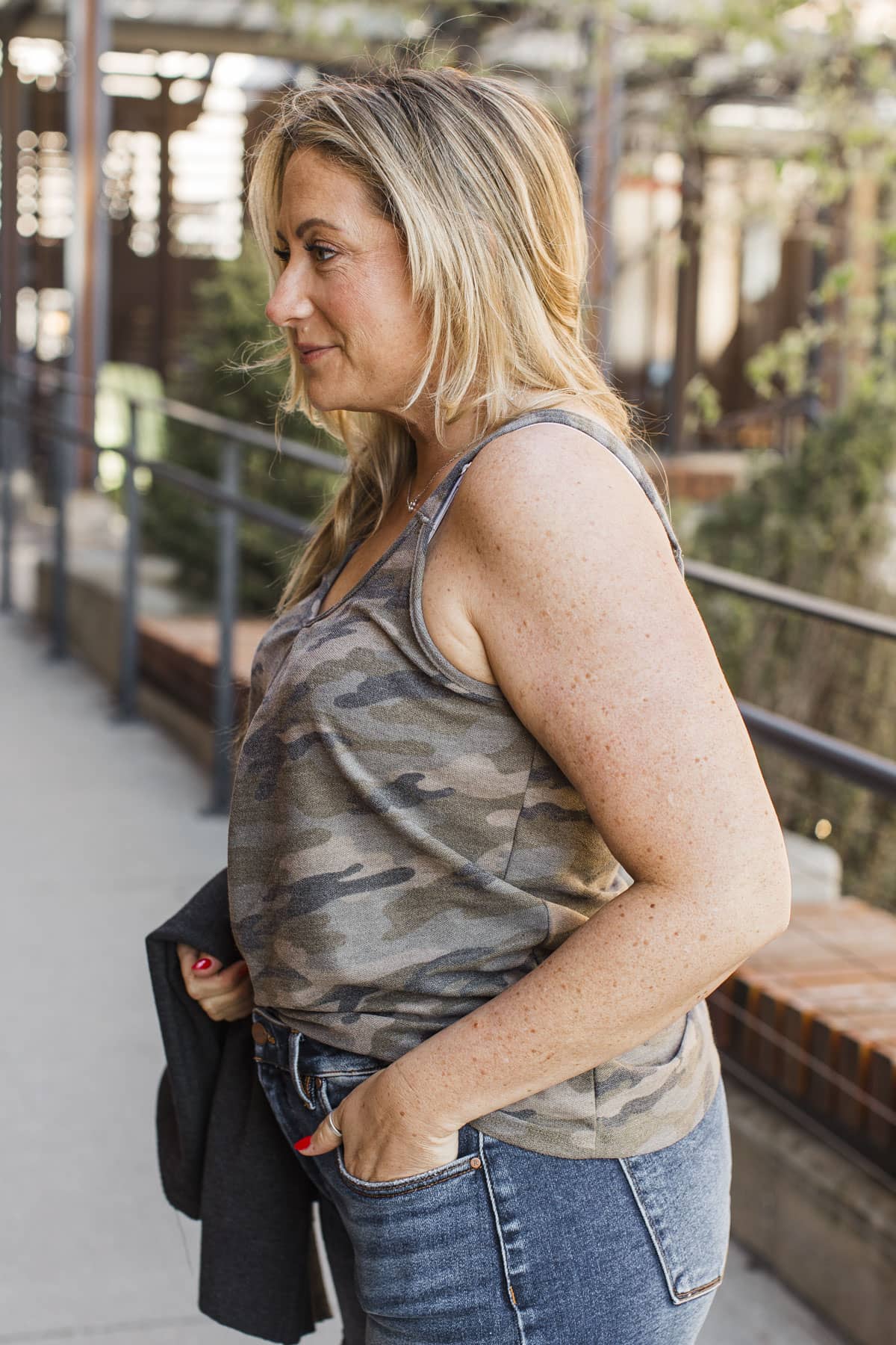 Embrace Adventure Tank Top- Camo - Image 8