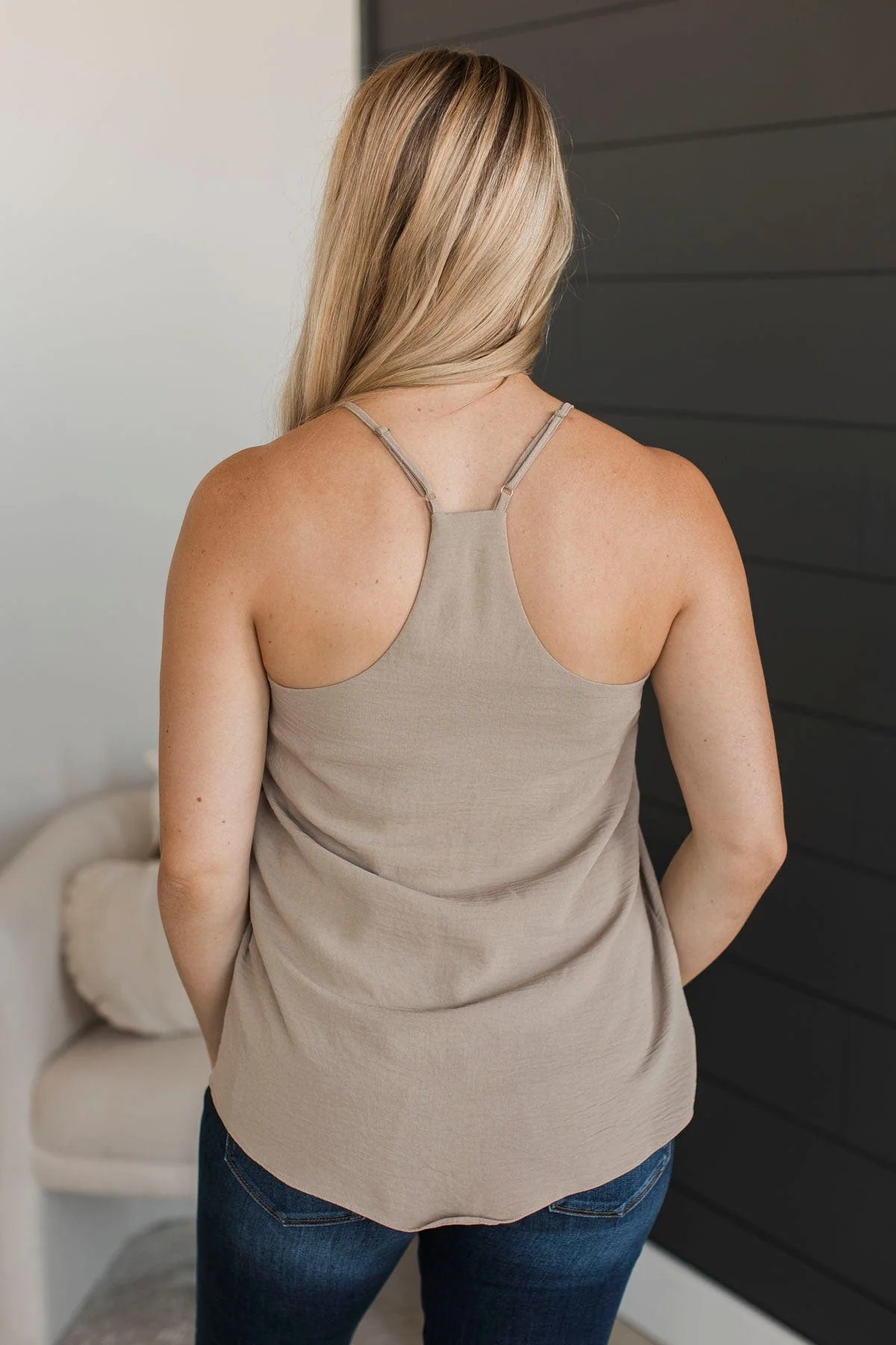 Endless Endearments Tank Top- Light Mocha - Image 7