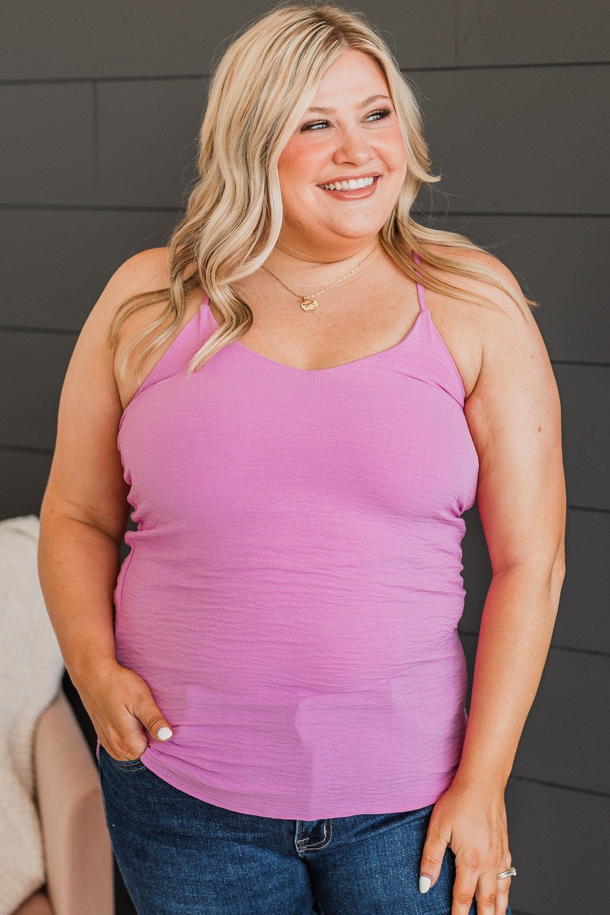 Endless Endearments Tank Top- Orchid - Image 3