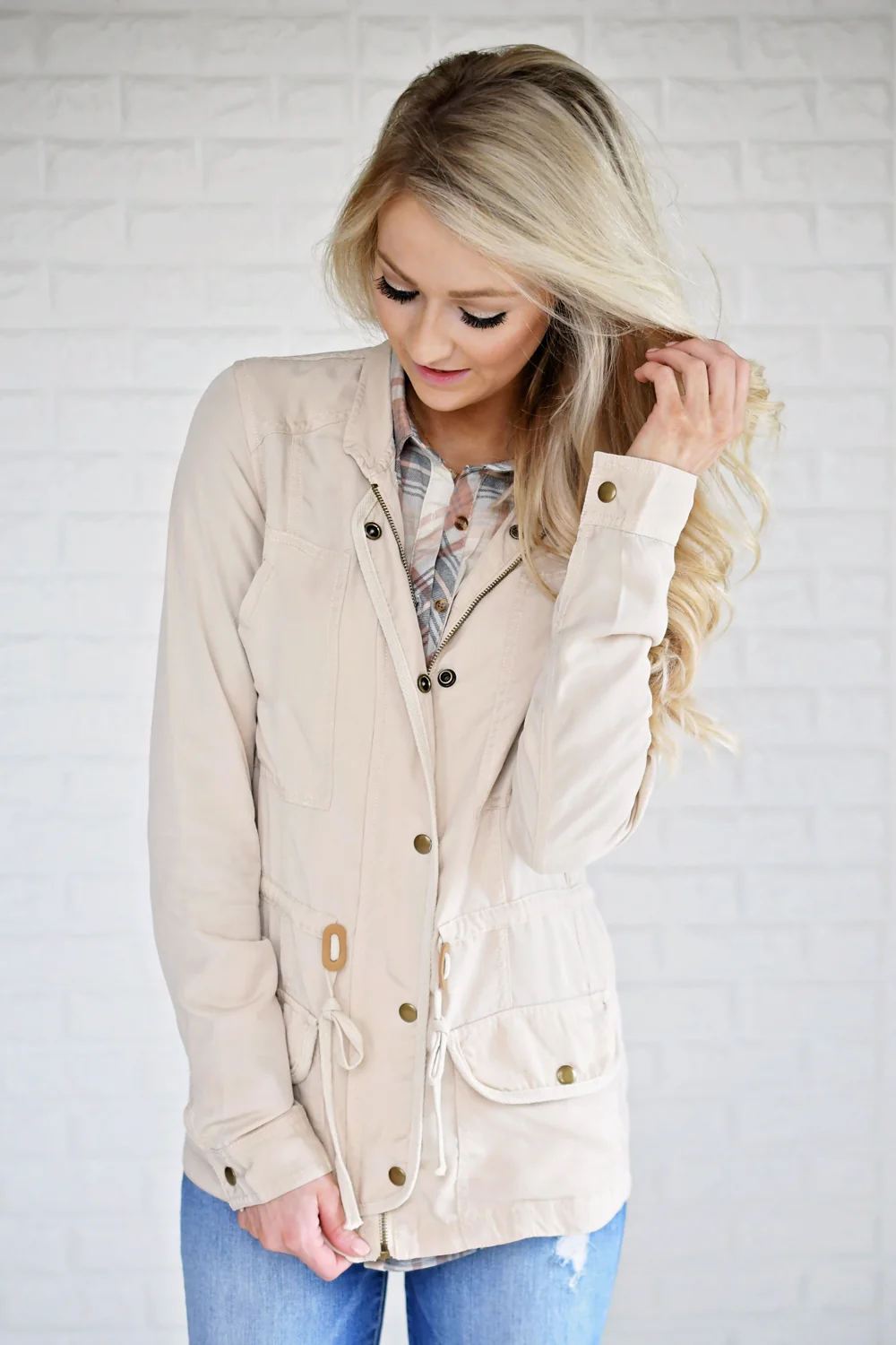 Essential Camel Jacket - Image 4