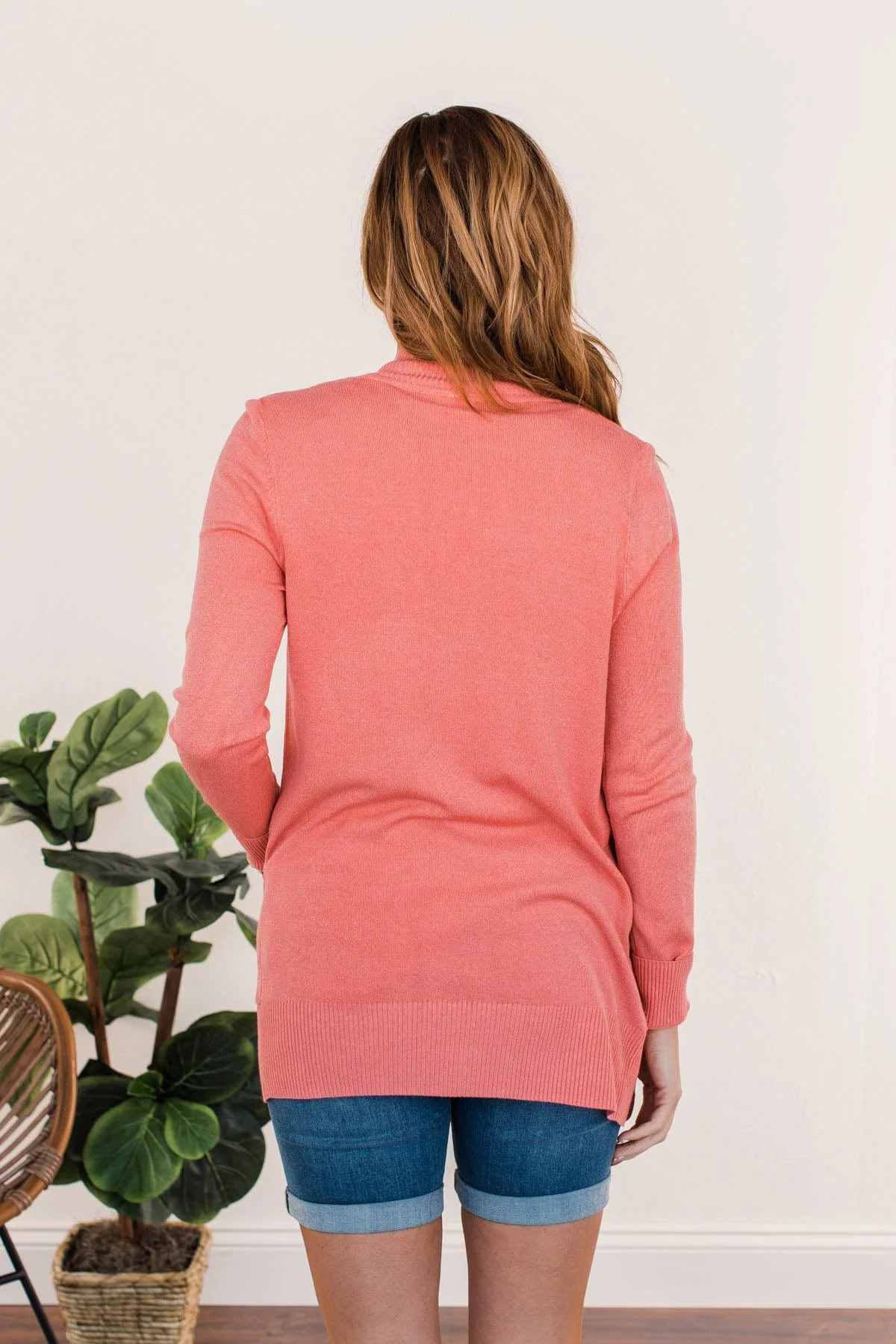 Essential Cardigan- Rose - Image 12