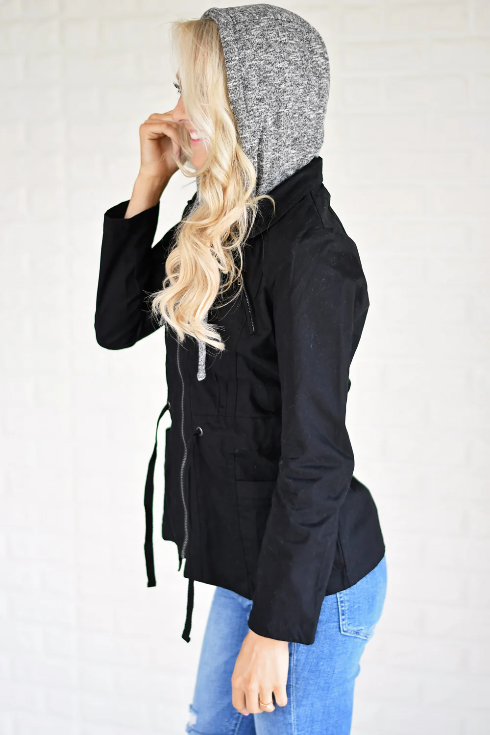 Essential Fall Jacket - Black - Image 5