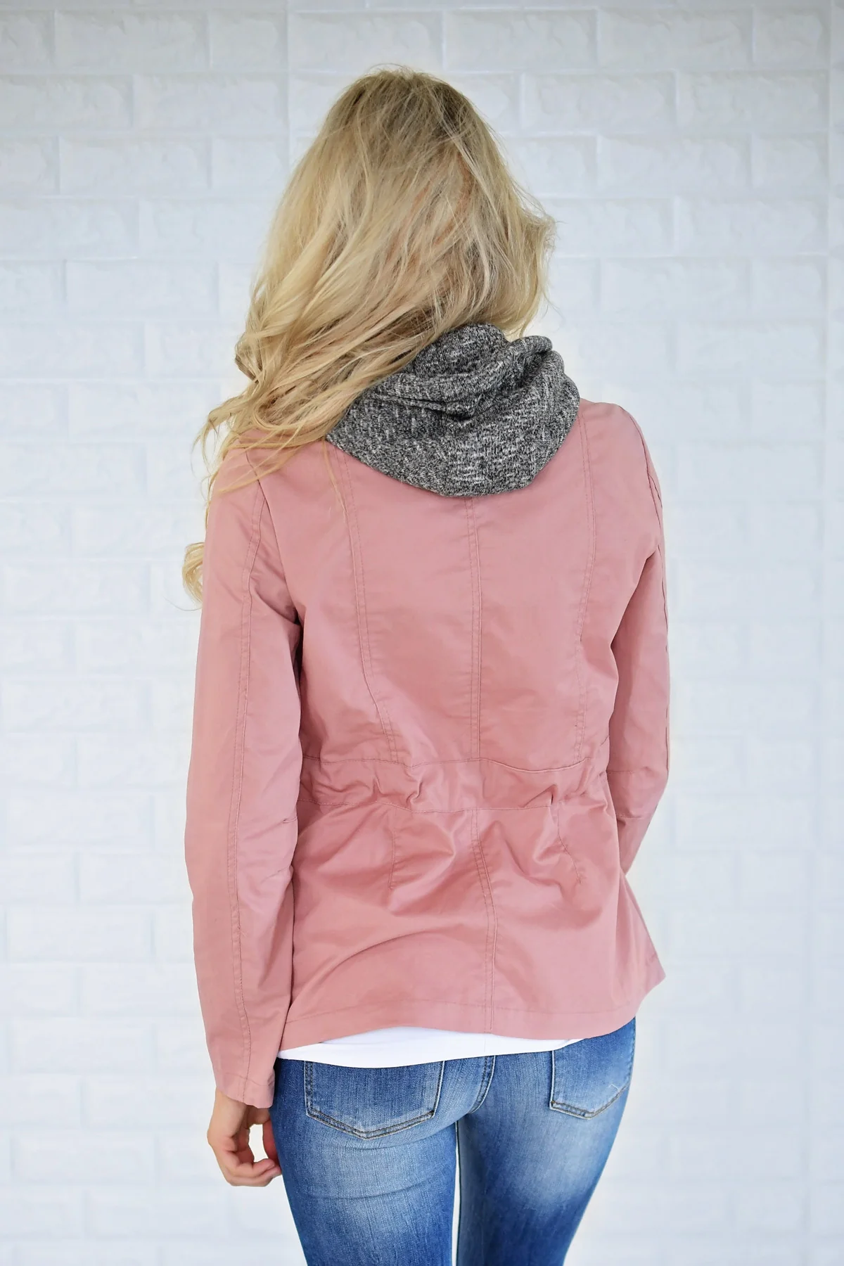 Essential Fall Jacket - Mauve - Image 4