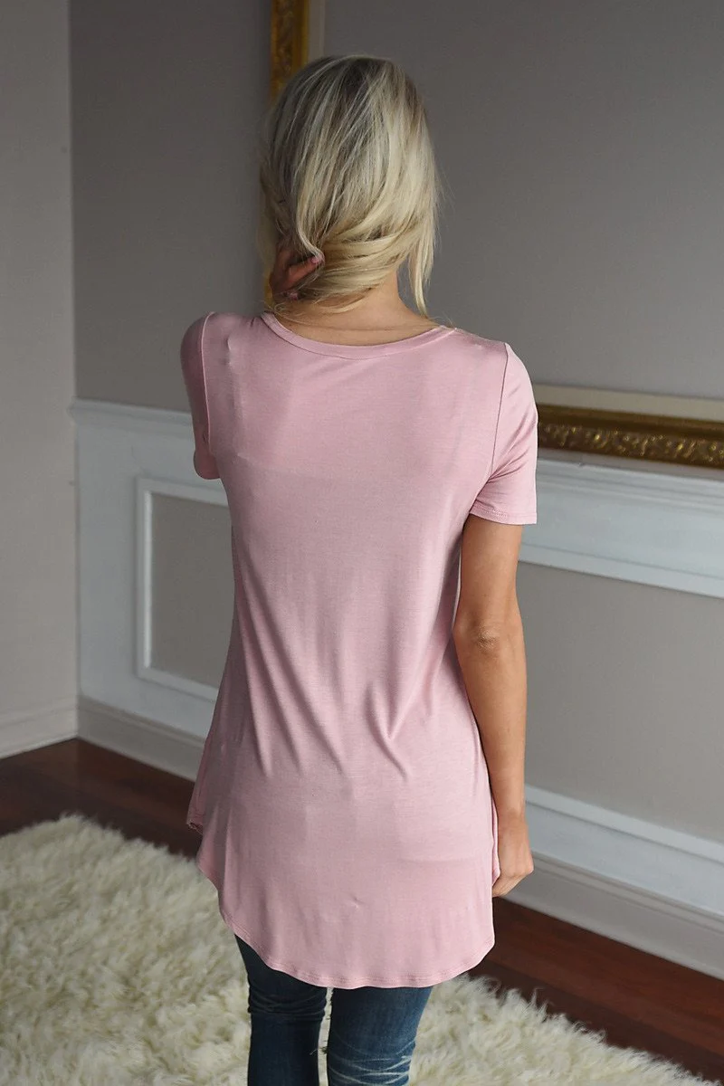 Essential Peach Top ~ Short Sleeve - Image 3