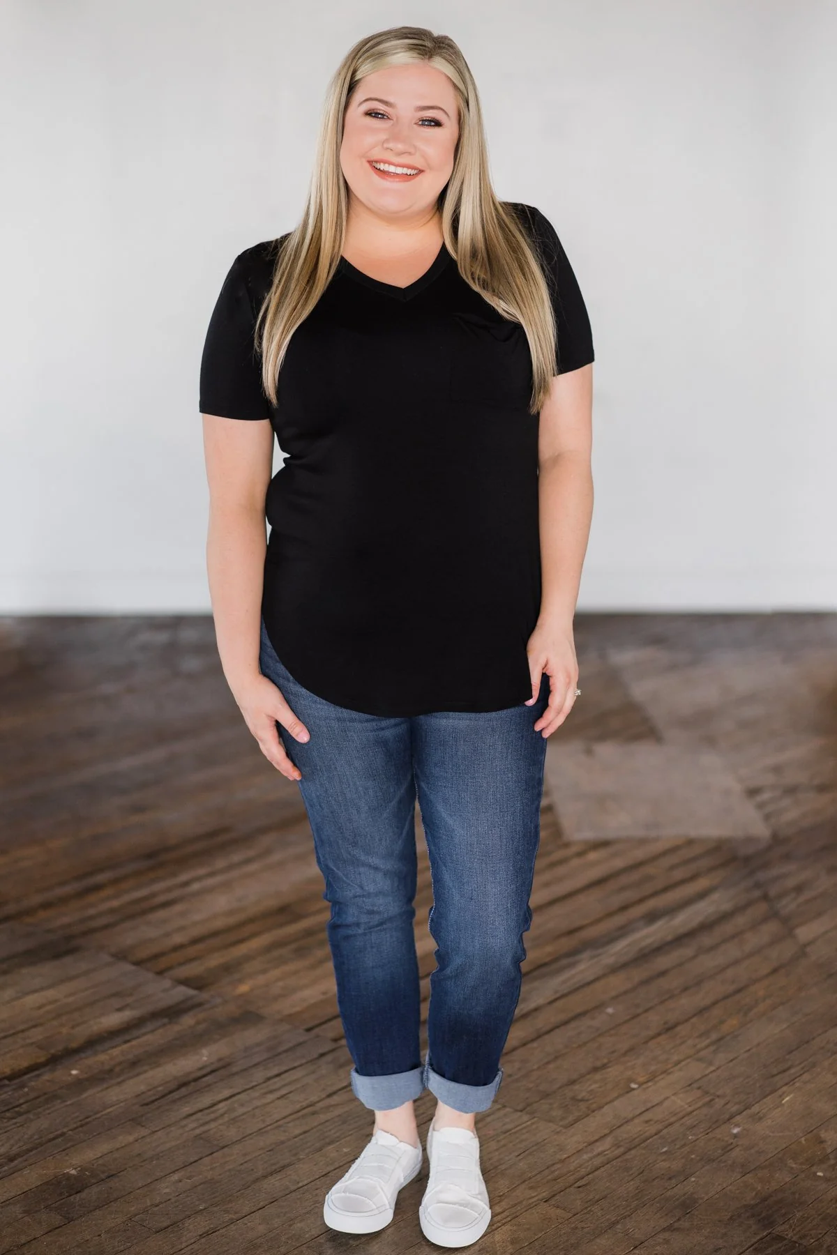 Essential Pocket Top- Black - Image 6