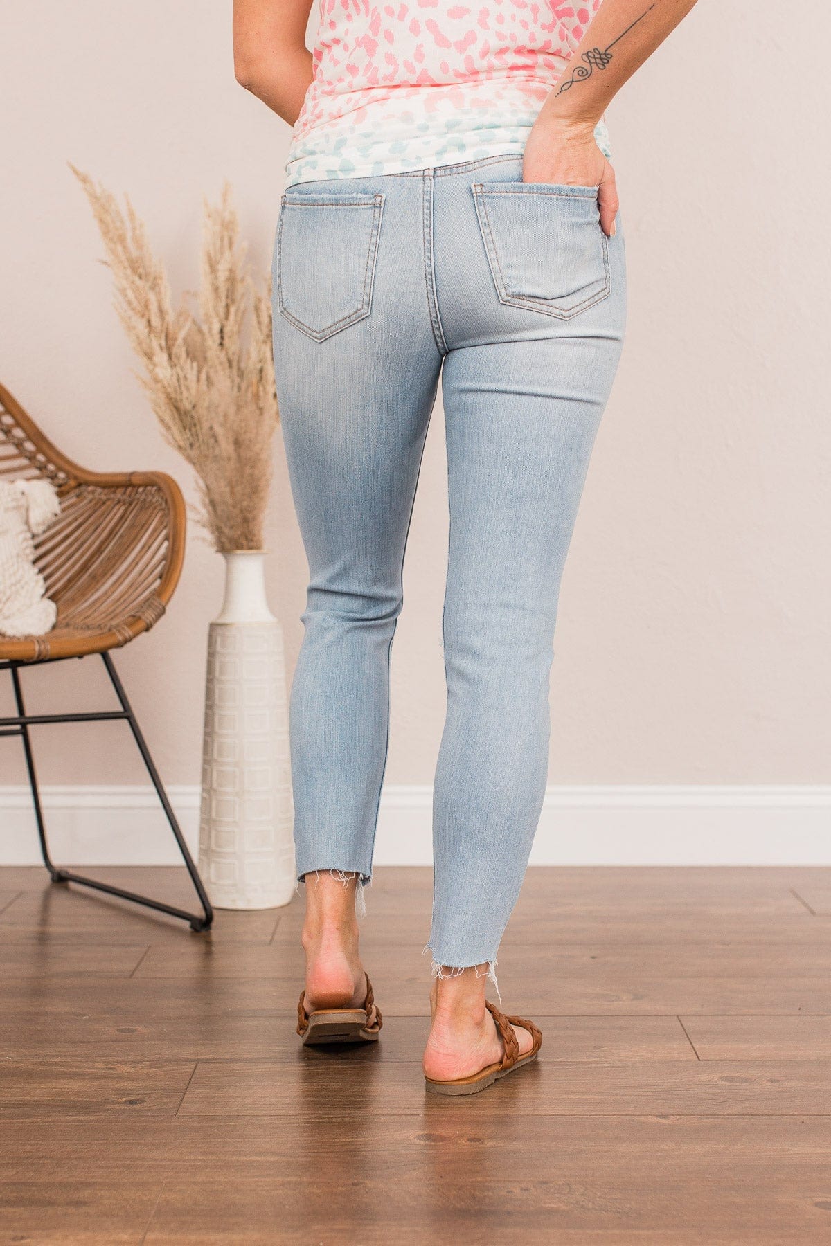 Eunina Mid-Rise Skinny Jeans- Valorie Wash - Image 7