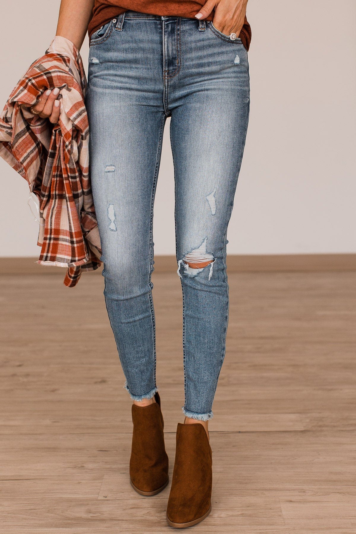 Eunina Skinny Jeans- Margot Wash - Image 3