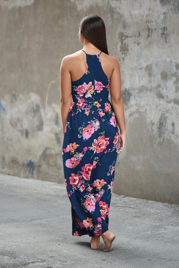 Everly Maxi ~ Feeling Magical Navy Maxi Dress - Image 5