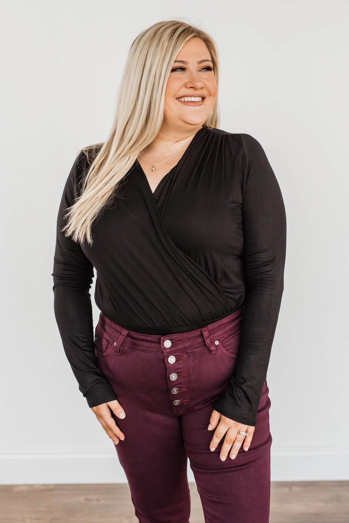 Everything Nice Bodysuit- Black - Image 2