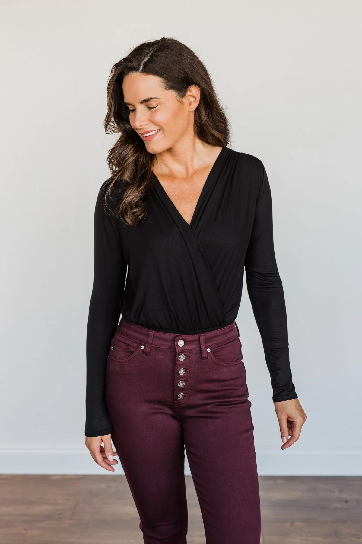 Everything Nice Bodysuit- Black - Image 3