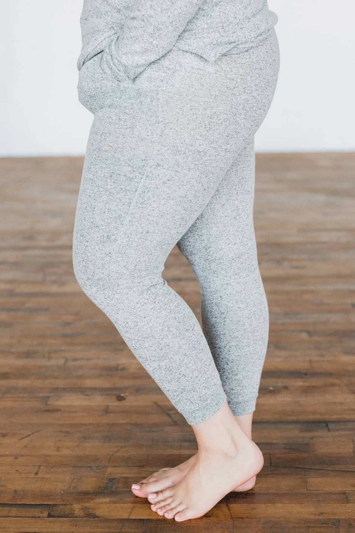 Everywhere We Will Go Joggers- Heather Grey - Image 7