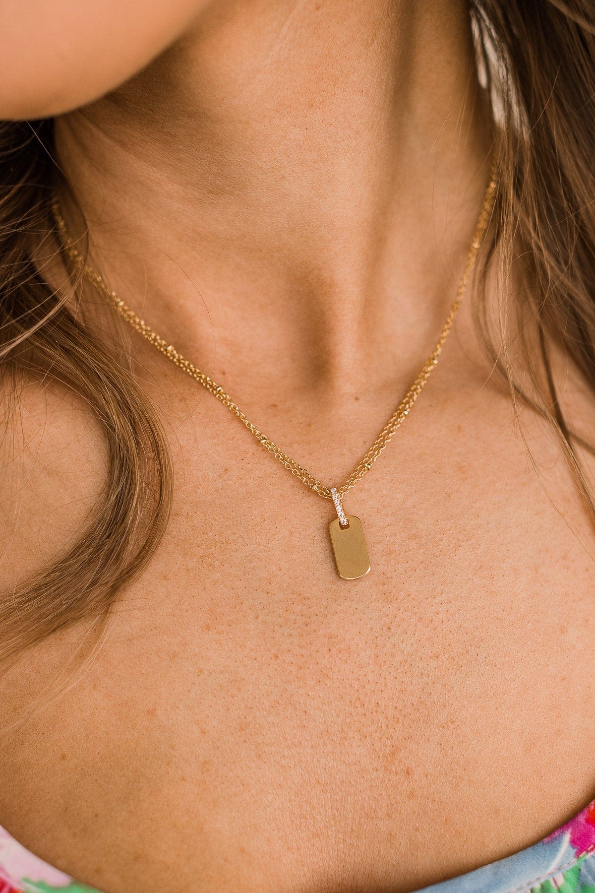 Exquisite Taste Pendant Necklace- Gold - Image 2