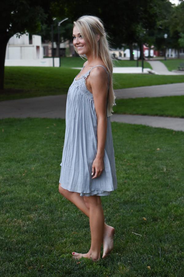 Fairy Lace Dress ~ Grey - Image 5