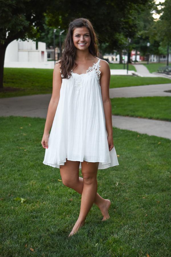 Fairy Lace Dress ~ White - Image 2