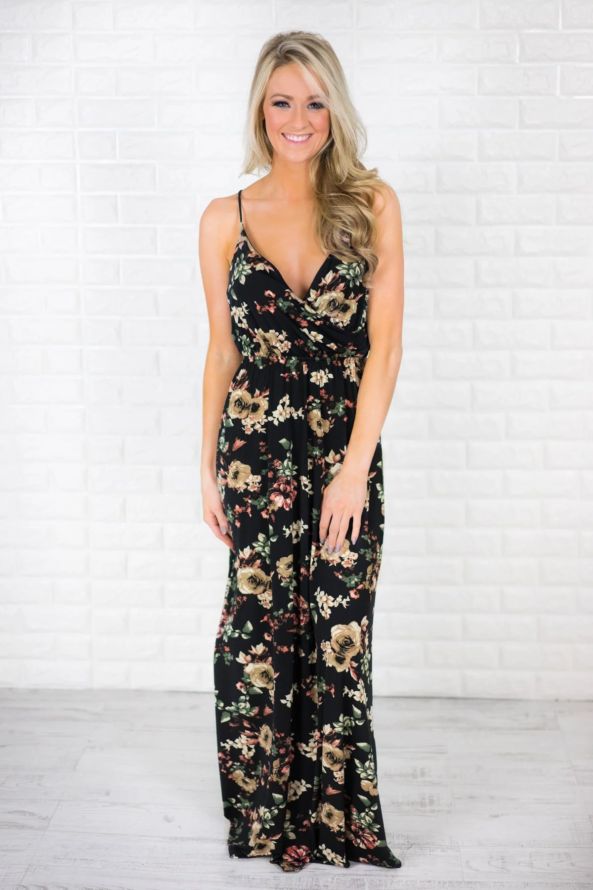Favorite Fall Floral Maxi Dress - Image 2